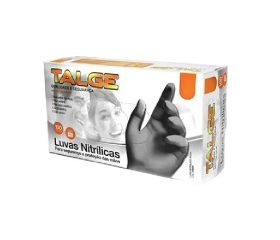 Luva Nitrílica Preta  com 100 unid. – CELS