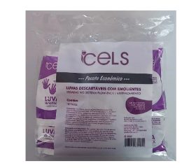 Pacote com 18 pares de luvas com creme (Manicure) – CELS