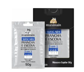 Sachê Prancha e Escova  – Maxihair 50gr